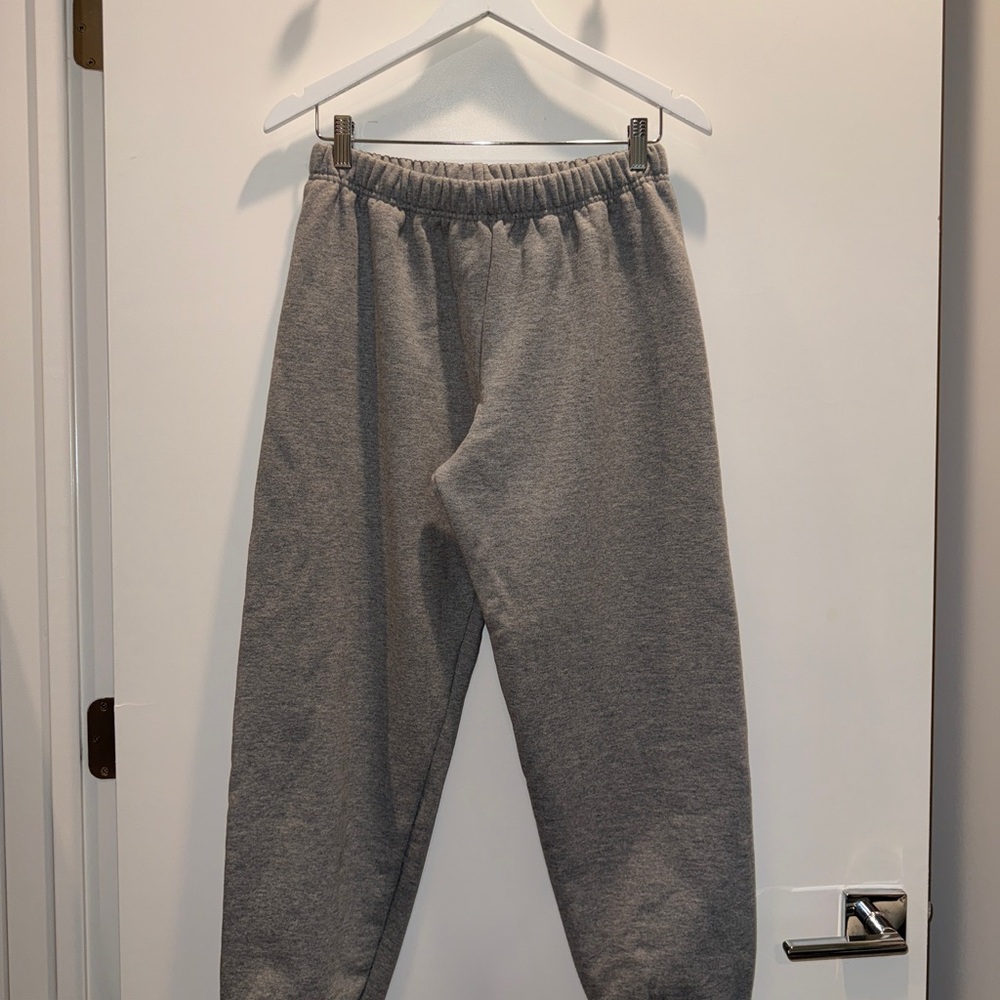 Heather Gray Thick Joggers